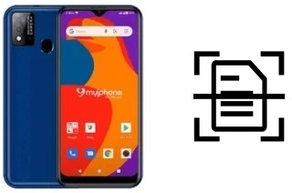 Dokument auf einem MyPhone myWX2 scannen