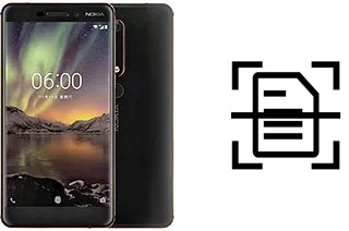 Dokument auf einem Nokia 6.1 scannen