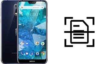 Dokument auf einem Nokia 7.1 Plus (Nokia X7) scannen