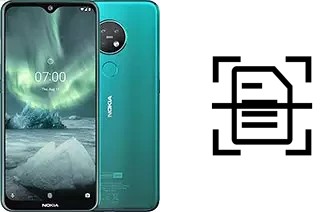 Dokument auf einem Nokia 7.2 scannen