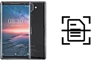 Dokument auf einem Nokia 8 Sirocco scannen