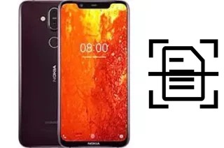 Dokument auf einem Nokia 8.1 scannen