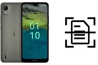 Dokument auf einem Nokia C110 scannen