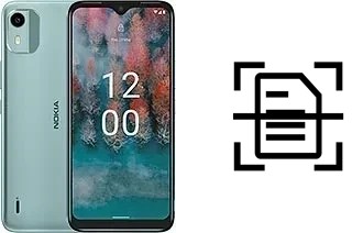 Dokument auf einem Nokia C12 Pro scannen