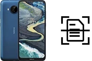 Dokument auf einem Nokia C20 Plus scannen