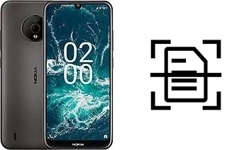 Dokument auf einem Nokia C200 scannen