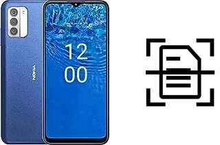 Dokument auf einem Nokia G310 scannen