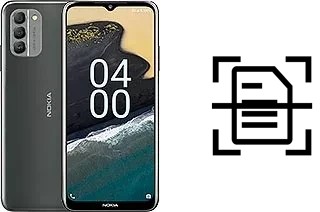 Dokument auf einem Nokia G400 scannen