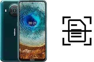 Dokument auf einem Nokia X10 scannen