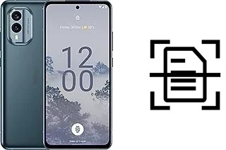 Dokument auf einem Nokia X30 scannen