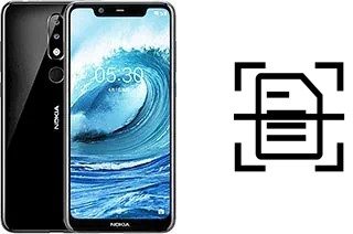 Dokument auf einem Nokia 5.1 Plus (Nokia X5) scannen