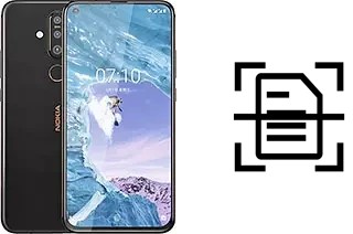 Dokument auf einem Nokia X71 scannen