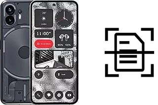 Dokument auf einem Nothing Phone (2) scannen