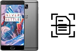 Dokument auf einem OnePlus 3 scannen