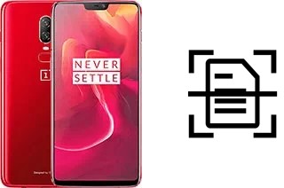 Dokument auf einem OnePlus 6 scannen