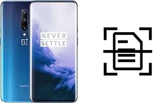 Dokument auf einem OnePlus 7 Pro 5G scannen