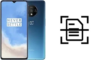 Dokument auf einem OnePlus 7T scannen