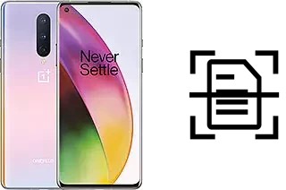 Dokument auf einem OnePlus 8 5G (T-Mobile) scannen