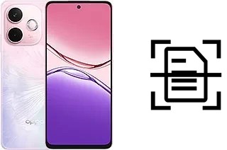 Dokument auf einem Oppo A5 Pro (2025) scannen