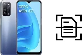 Dokument auf einem Oppo A53s 5G scannen