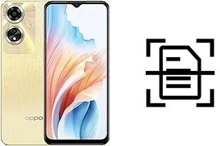 Dokument auf einem Oppo A59 (2023) scannen