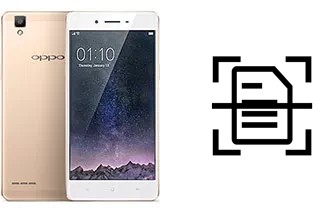 Dokument auf einem Oppo F1 scannen