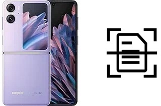 Dokument auf einem Oppo Find N2 Flip scannen