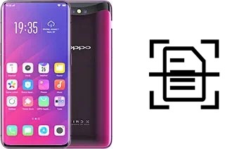 Dokument auf einem Oppo Find X scannen