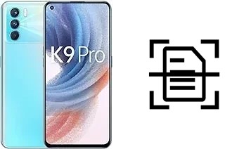 Dokument auf einem Oppo K9 Pro scannen