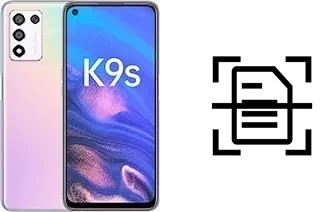 Dokument auf einem Oppo K9s scannen