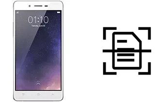 Dokument auf einem Oppo Mirror 5 scannen