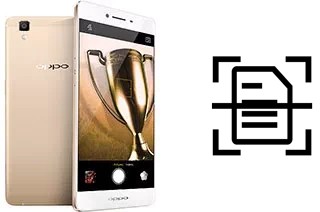 Dokument auf einem Oppo R7s scannen