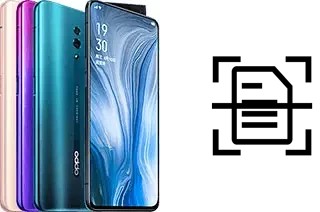 Dokument auf einem Oppo Reno scannen