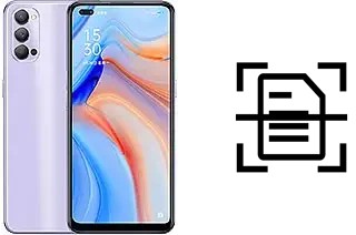 Dokument auf einem Oppo Reno4 5G scannen