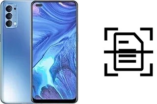 Dokument auf einem Oppo Reno4 scannen