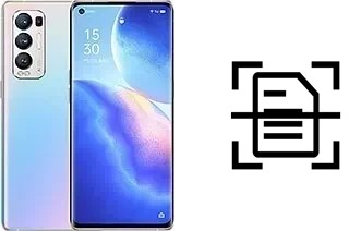 Dokument auf einem Oppo Reno5 Pro+ 5G scannen