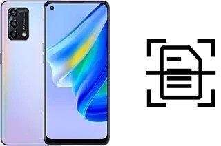 Dokument auf einem Oppo Reno6 Lite scannen