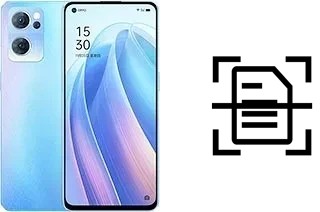 Dokument auf einem Oppo Reno7 5G scannen