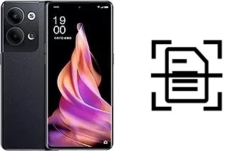 Dokument auf einem Oppo Reno9 scannen