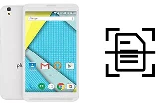 Dokument auf einem Plum Optimax 8.0 scannen