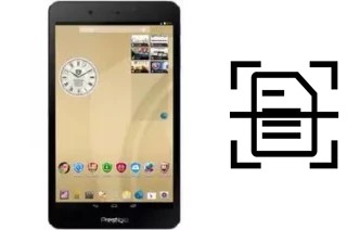 Dokument auf einem Prestigio MultiPad Muze 5018 3G scannen