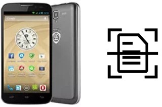 Dokument auf einem Prestigio MultiPhone 5503 Duo scannen