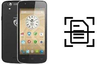 Dokument auf einem Prestigio MultiPhone 5504 Duo scannen