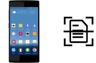 Dokument auf einem QMobile Noir Z6 scannen