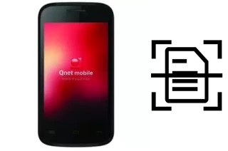 Dokument auf einem Qnet Mobile Q77 scannen