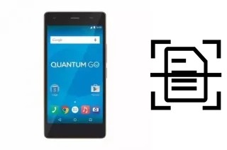 Dokument auf einem Quantum Go scannen