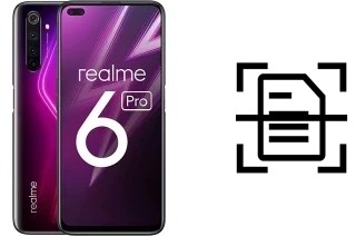 Dokument auf einem Realme 6 Pro scannen