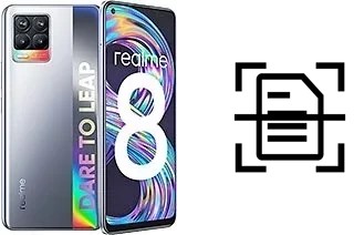 Dokument auf einem Realme 8 scannen