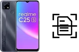 Dokument auf einem Realme C25s scannen