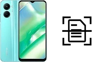 Dokument auf einem Realme C33 2023 scannen